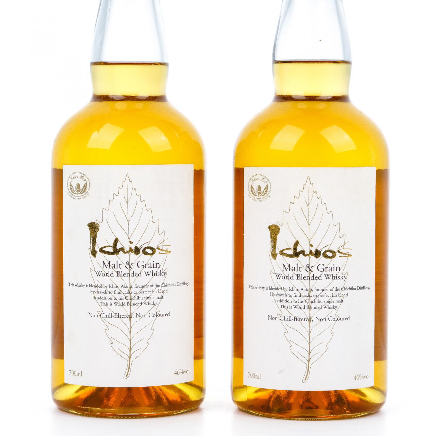 秩父 白叶 Ichiro's Malt & Grain 世界调和 2瓶组