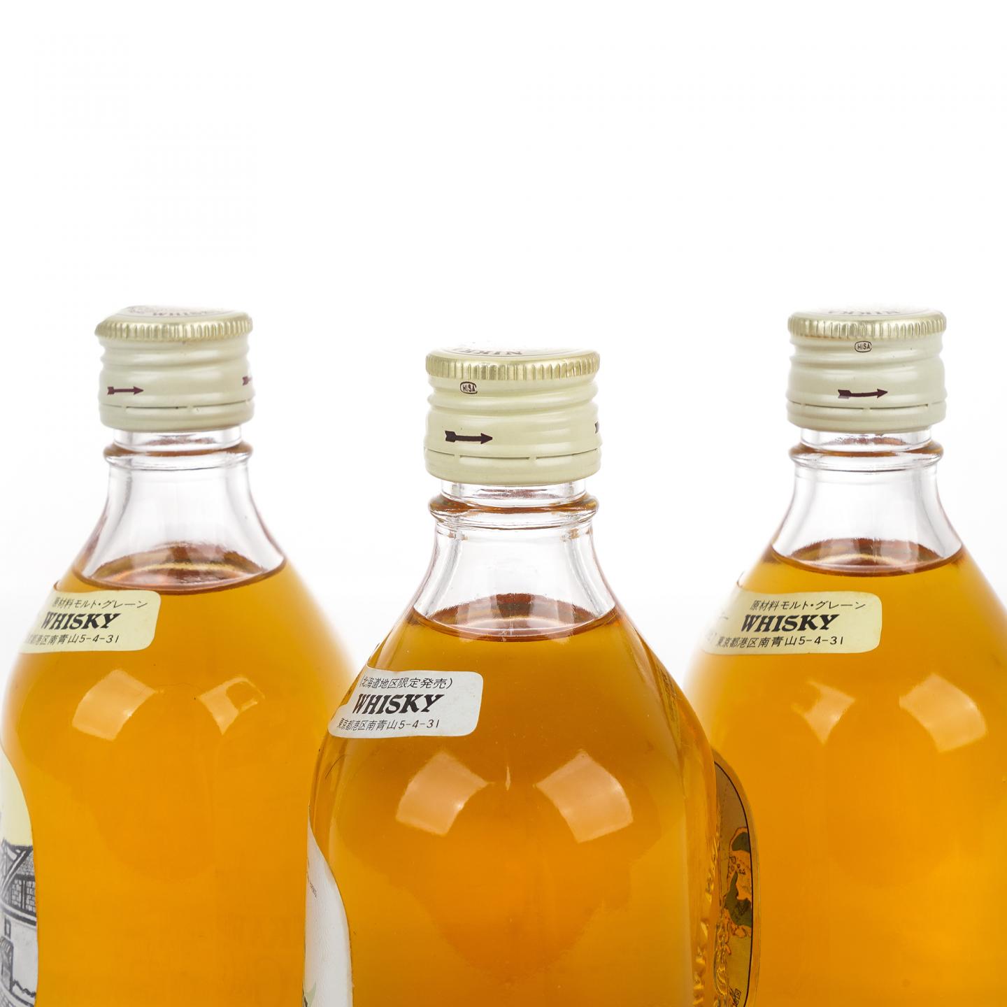 【酒版】Nikka Whisky G&G 北海道旅行套装 180ml*3