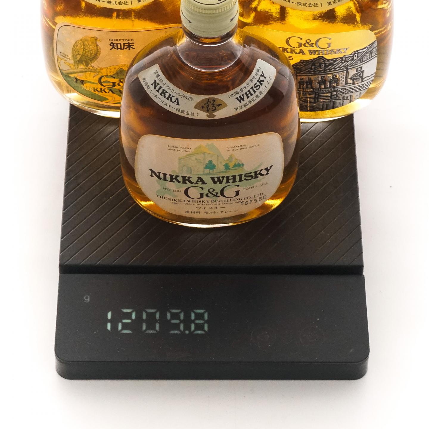 【酒版】Nikka Whisky G&G 北海道旅行套装 180ml*3