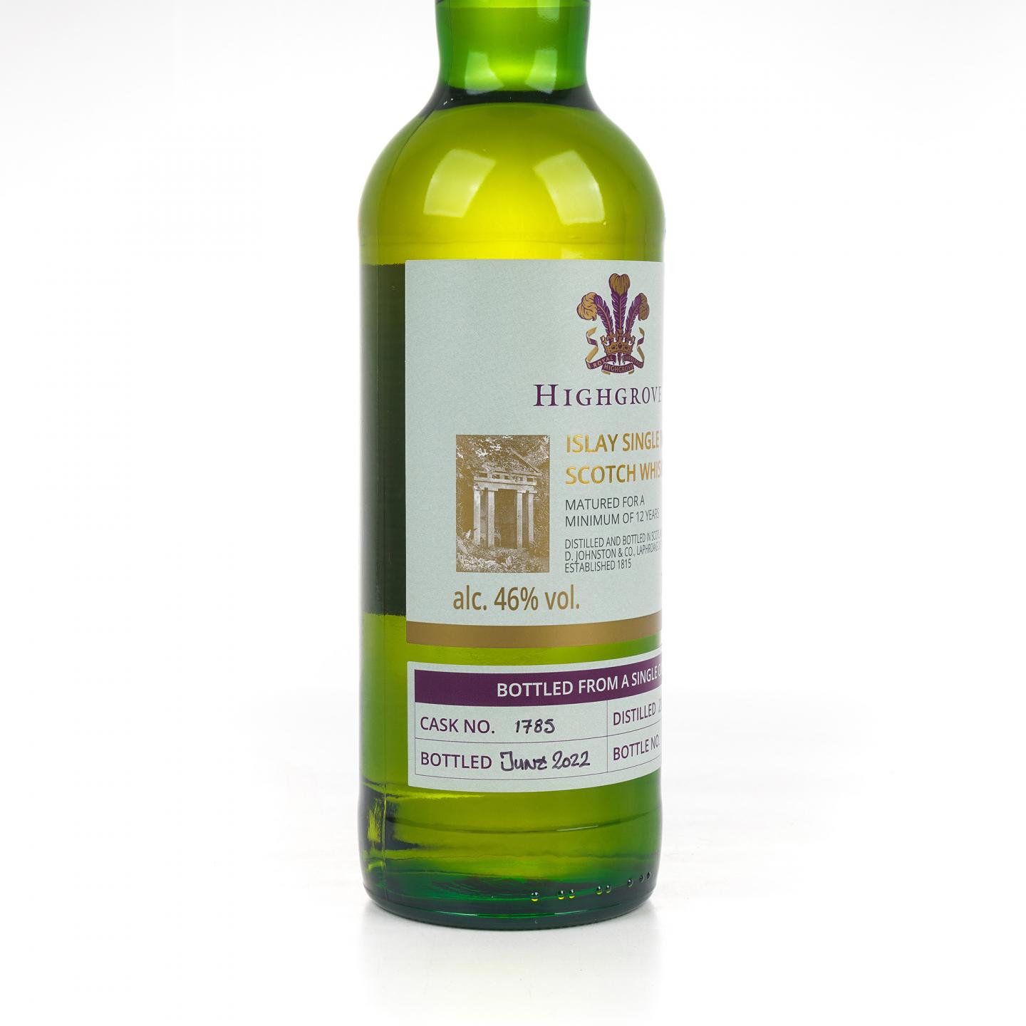 Laphroaig 拉弗格 12年 2009-2022 Highgrove 单桶#1785