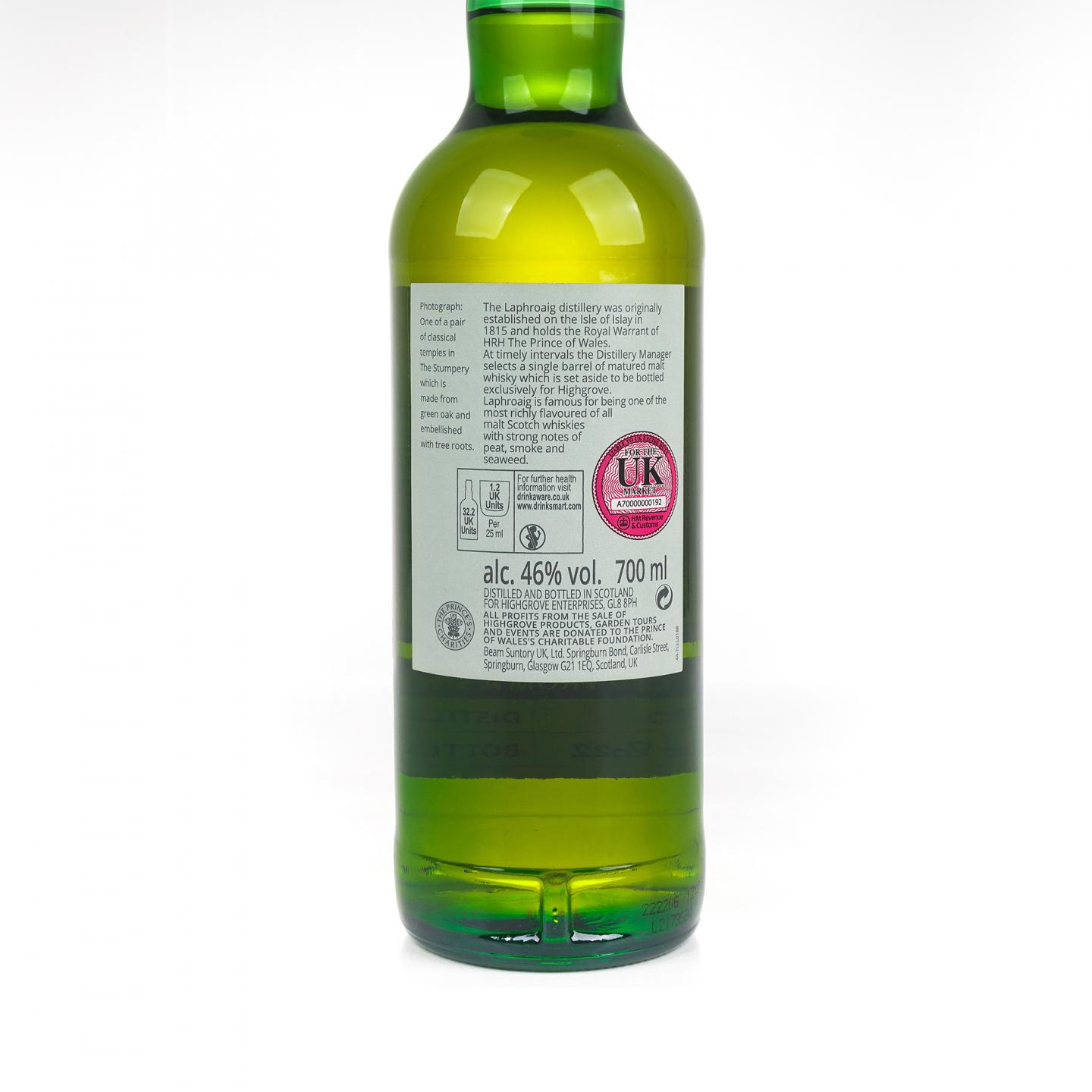 Laphroaig 拉弗格 12年 2009-2022 Highgrove 单桶#1785