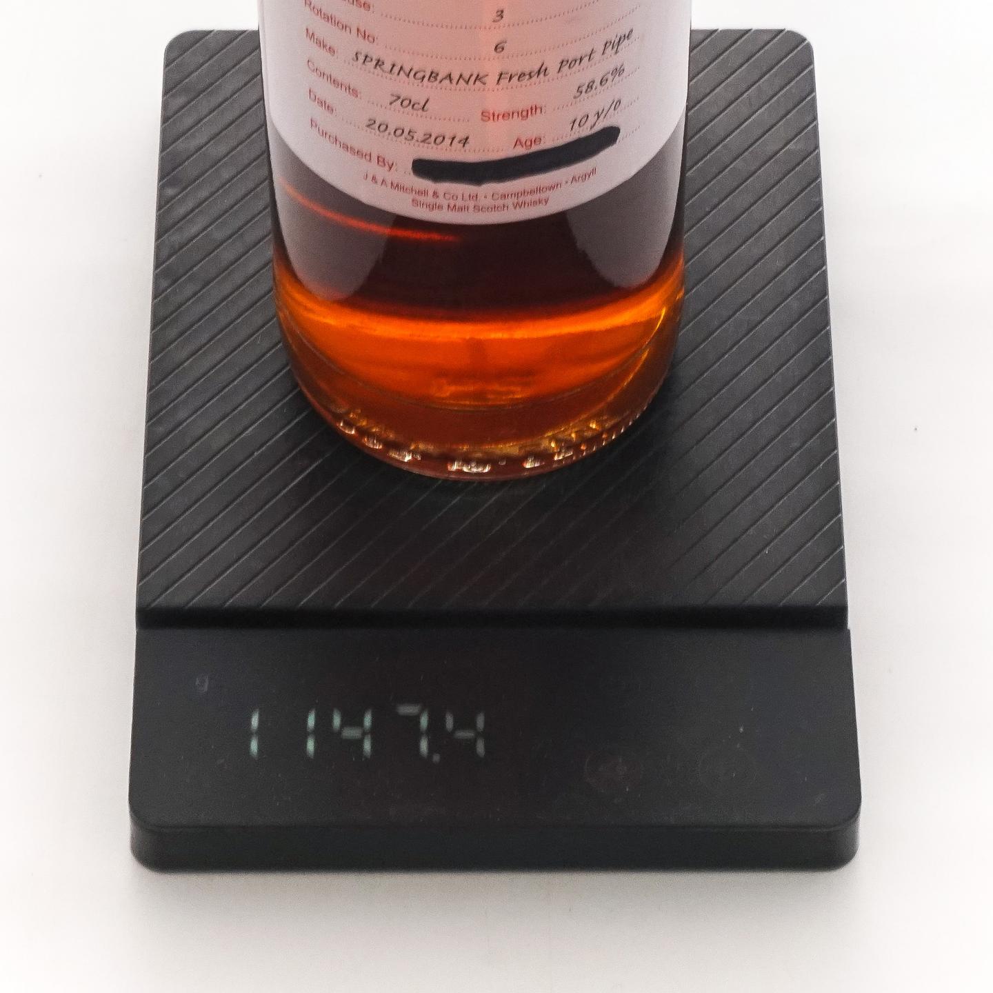 Springbank 云顶 10年 2014 完税瓶 58.6%