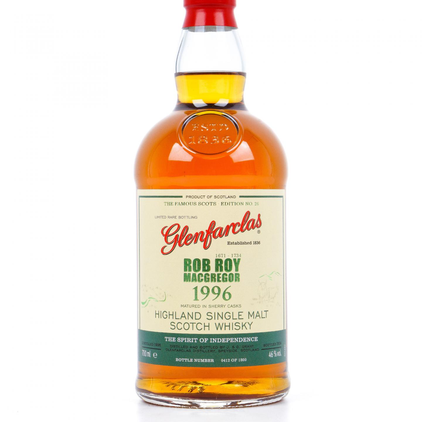 Glenfarclas 格兰花格 1996-2024 雪莉桶