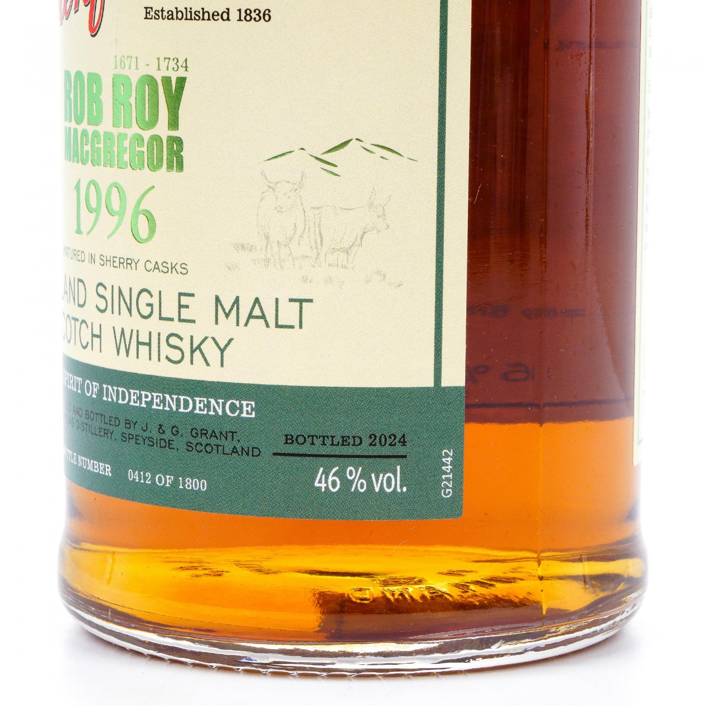 Glenfarclas 格兰花格 1996-2024 雪莉桶