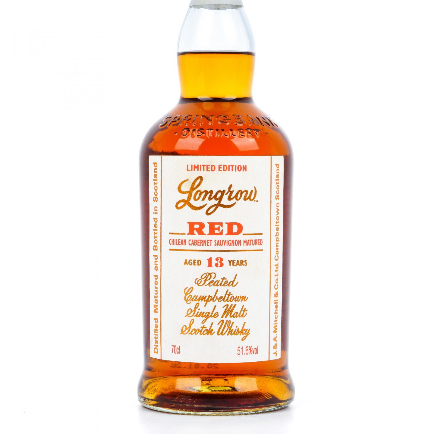 Longrow 朗格罗 13年 2020 Red 限量版 51.6%