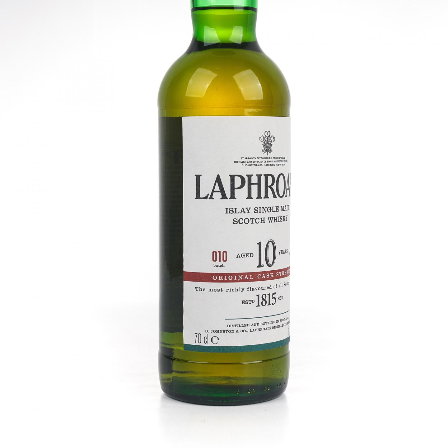 Laphroaig 拉弗格 10年 2018 桶强 Batch 010