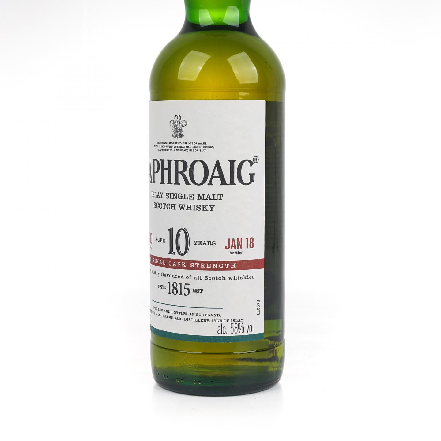 Laphroaig 拉弗格 10年 2018 桶强 Batch 010