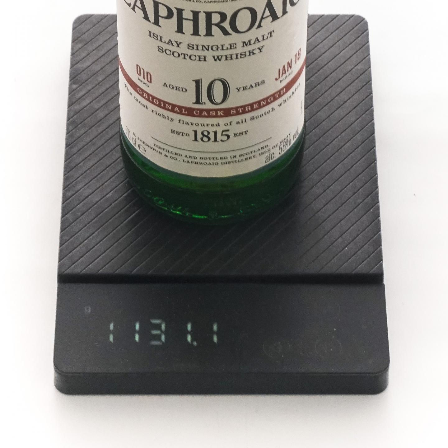 Laphroaig 拉弗格 10年 2018 桶强 Batch 010
