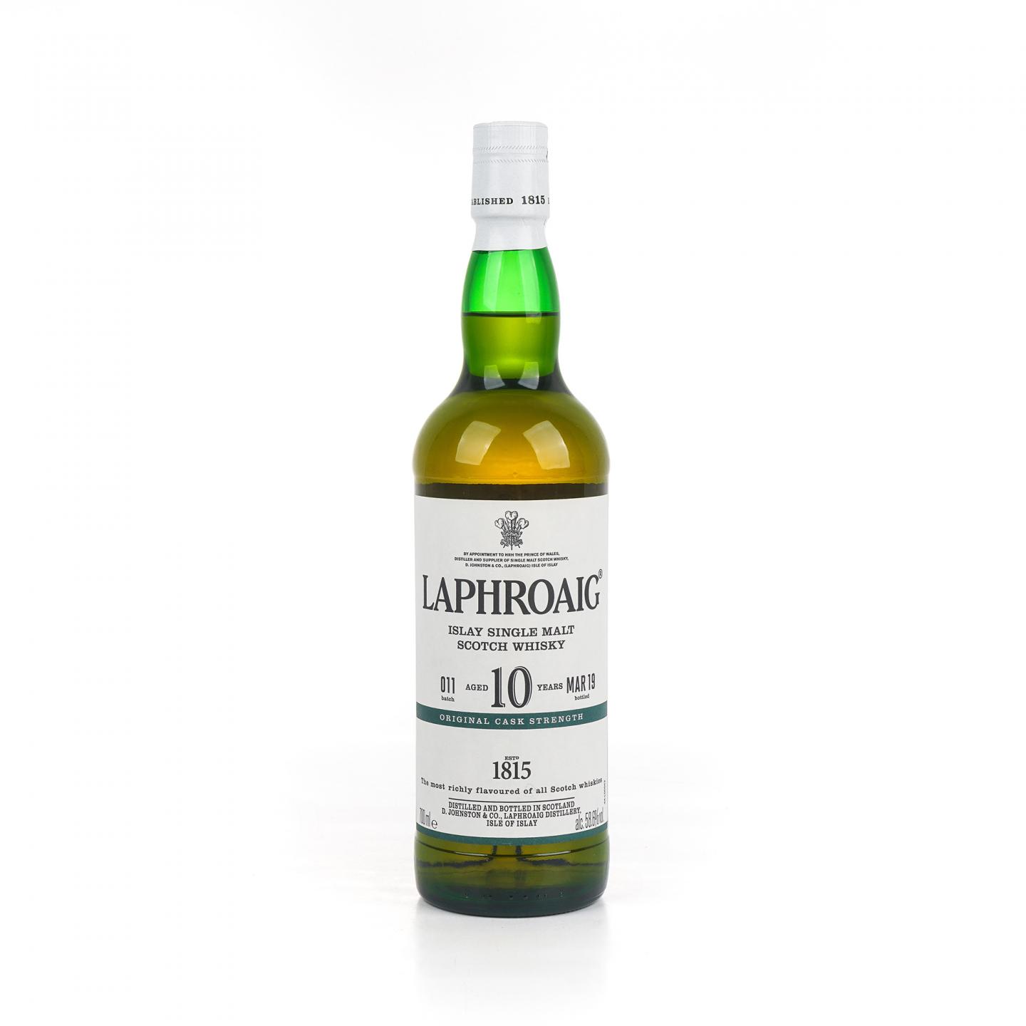 Laphroaig 拉弗格 10年 2019 桶强 Batch 011