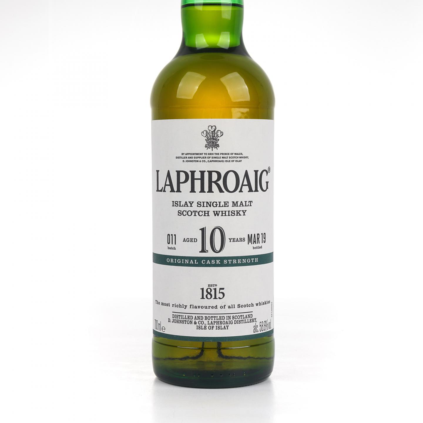 Laphroaig 拉弗格 10年 2019 桶强 Batch 011