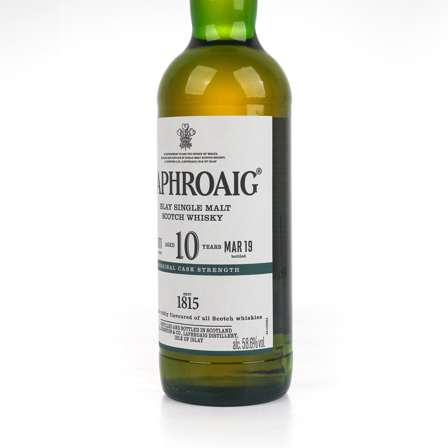 Laphroaig 拉弗格 10年 2019 桶强 Batch 011