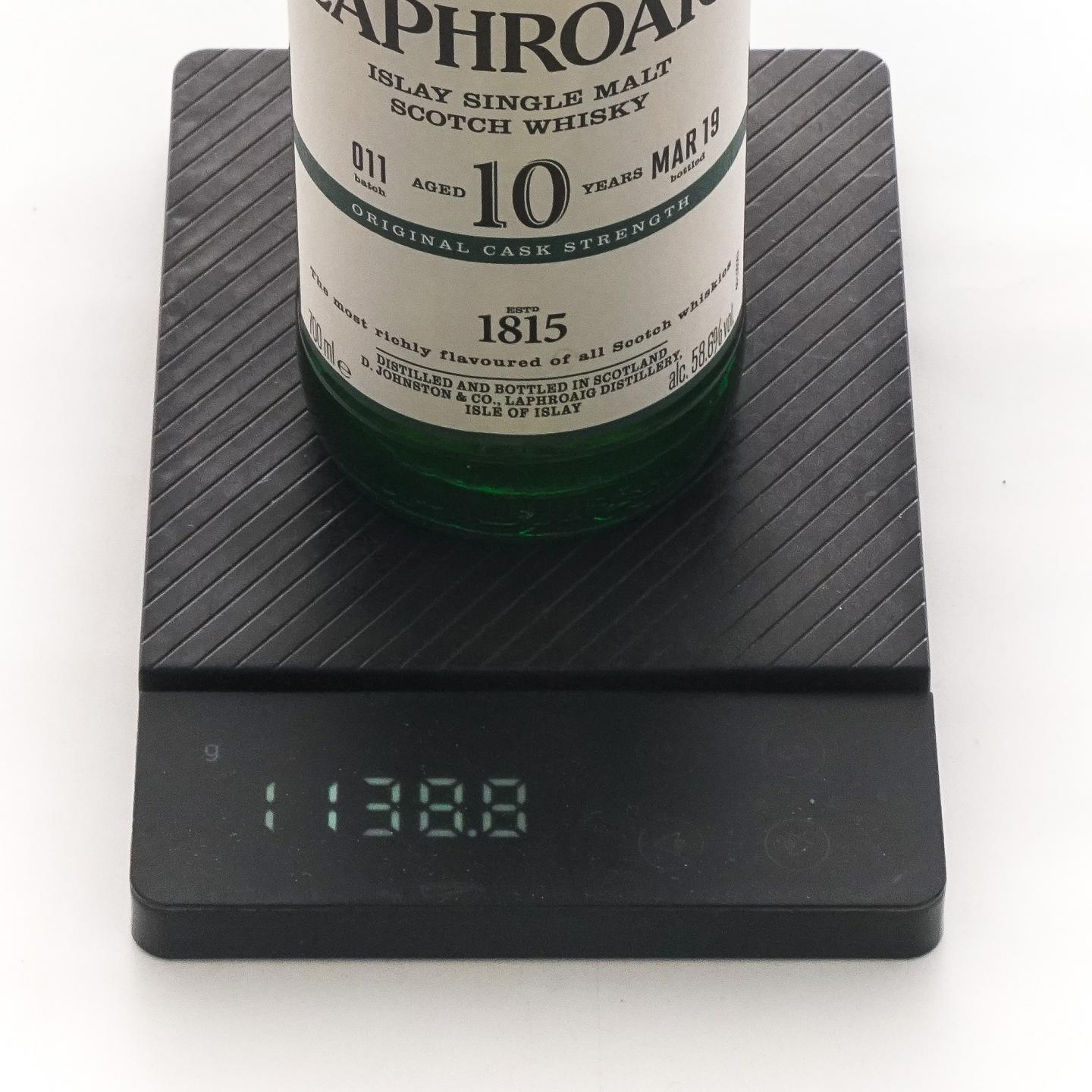 Laphroaig 拉弗格 10年 2019 桶强 Batch 011