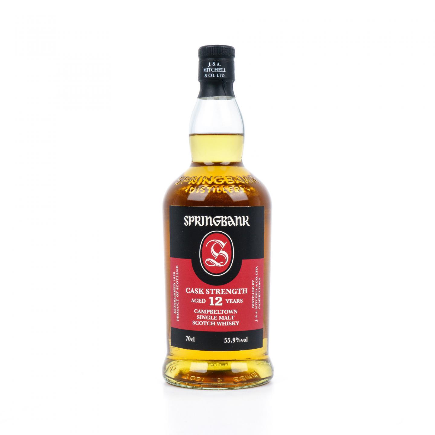 Springbank 云顶 12年 2021 桶强 55.9%Vol. 700ml