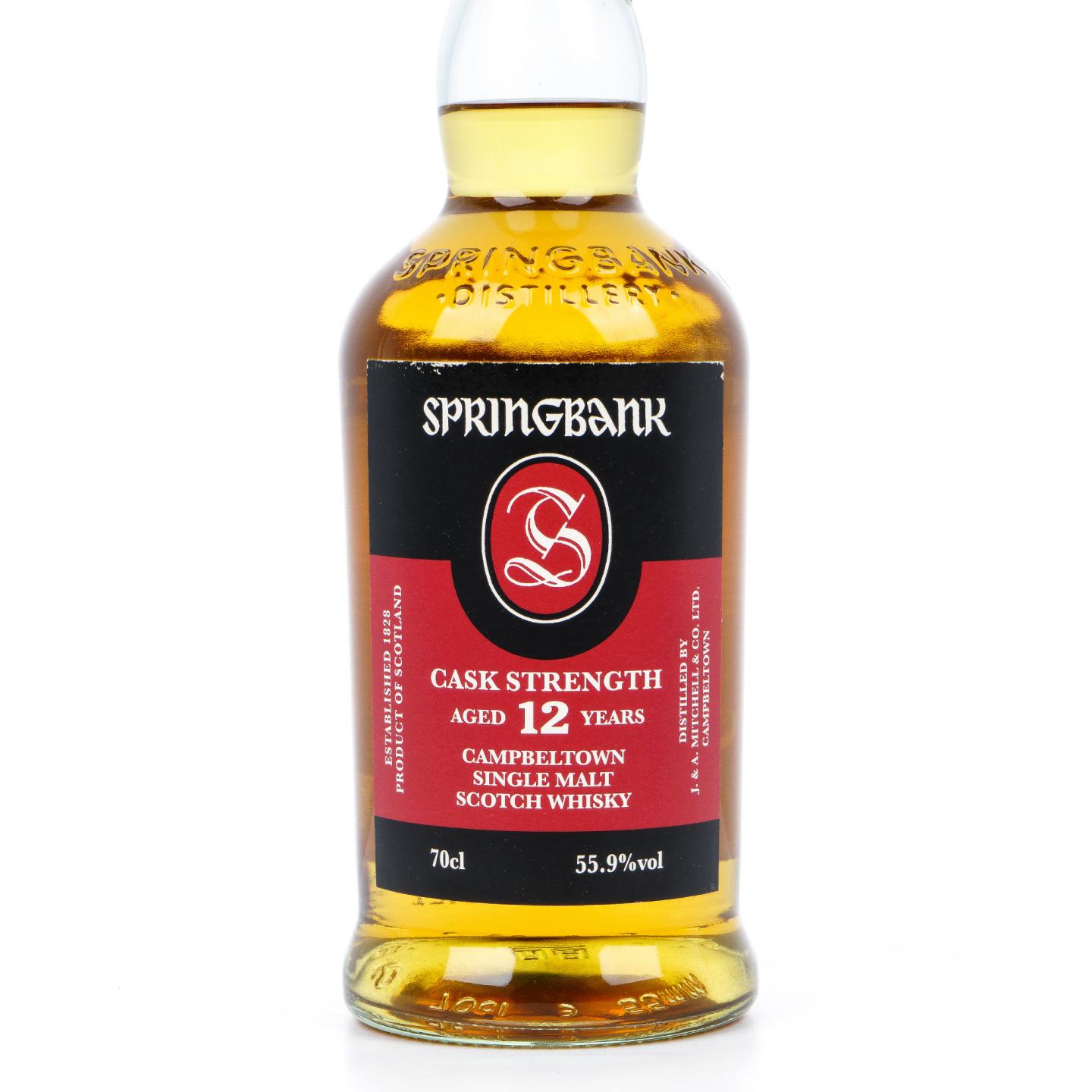 Springbank 云顶 12年 2021 桶强 700ml 55.9%Vol.