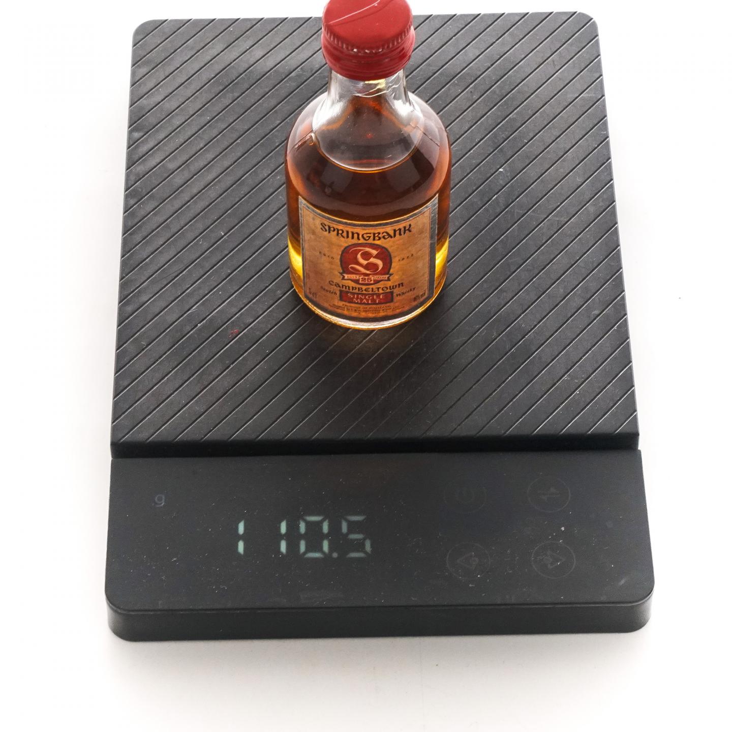 【酒版】Springbank 云顶 25年 50ml