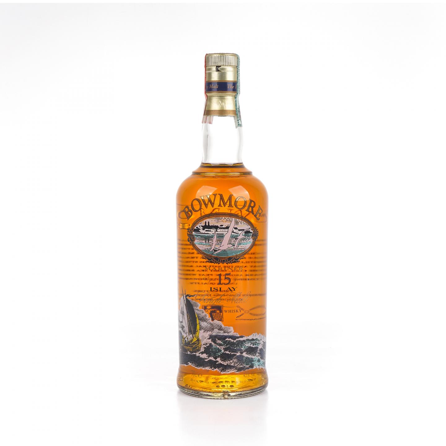 Bowmore 波摩 15年 Mariner 透明海鸥标