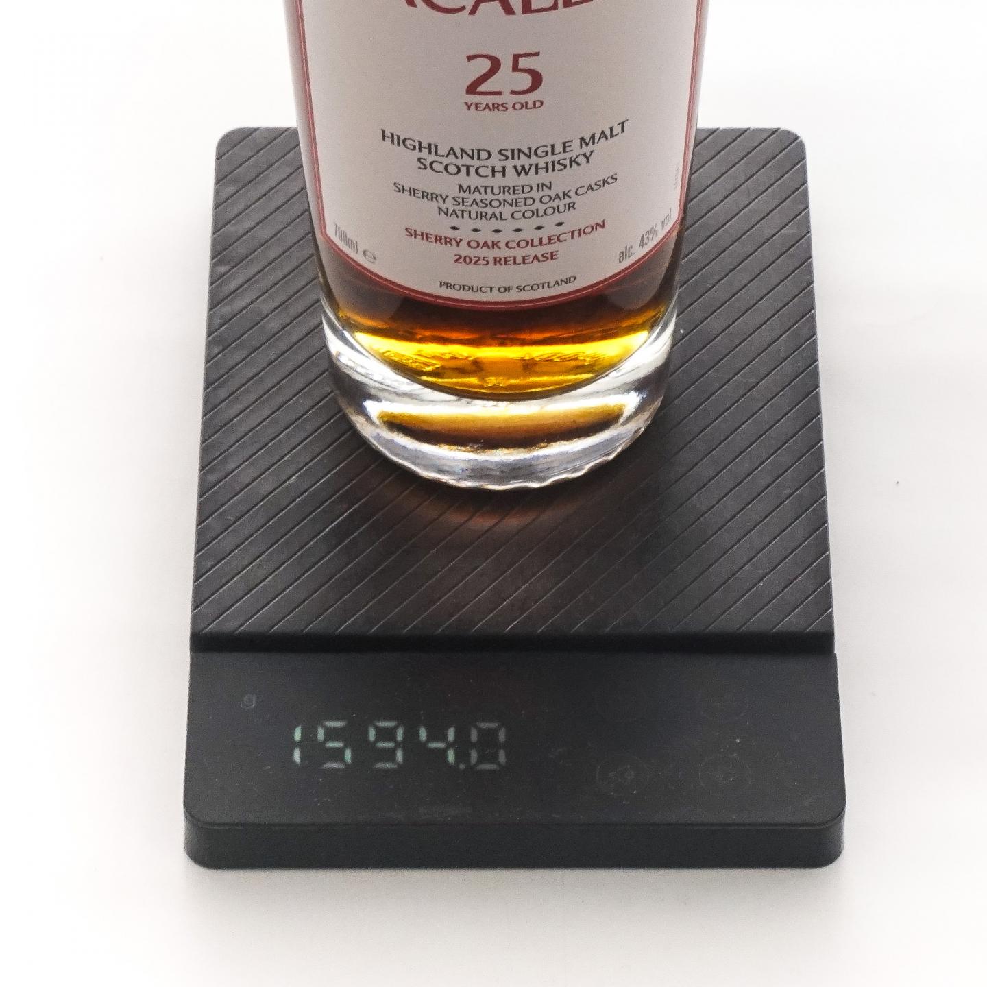 Macallan 麦卡伦 25年 2025 雪莉桶 700ml