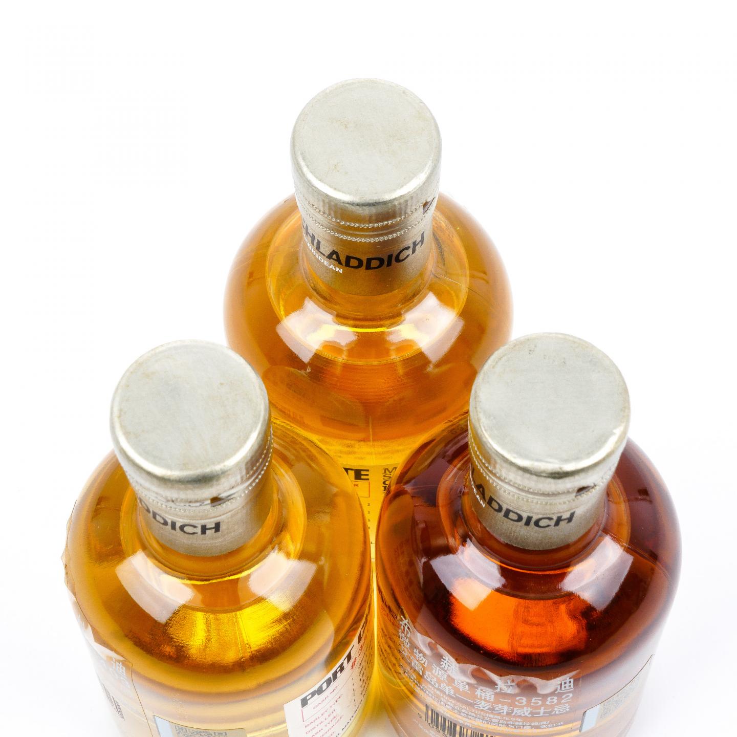 【中样】Bruichladdich 布赫拉迪 波夏 微物源单桶 200ml*3瓶组