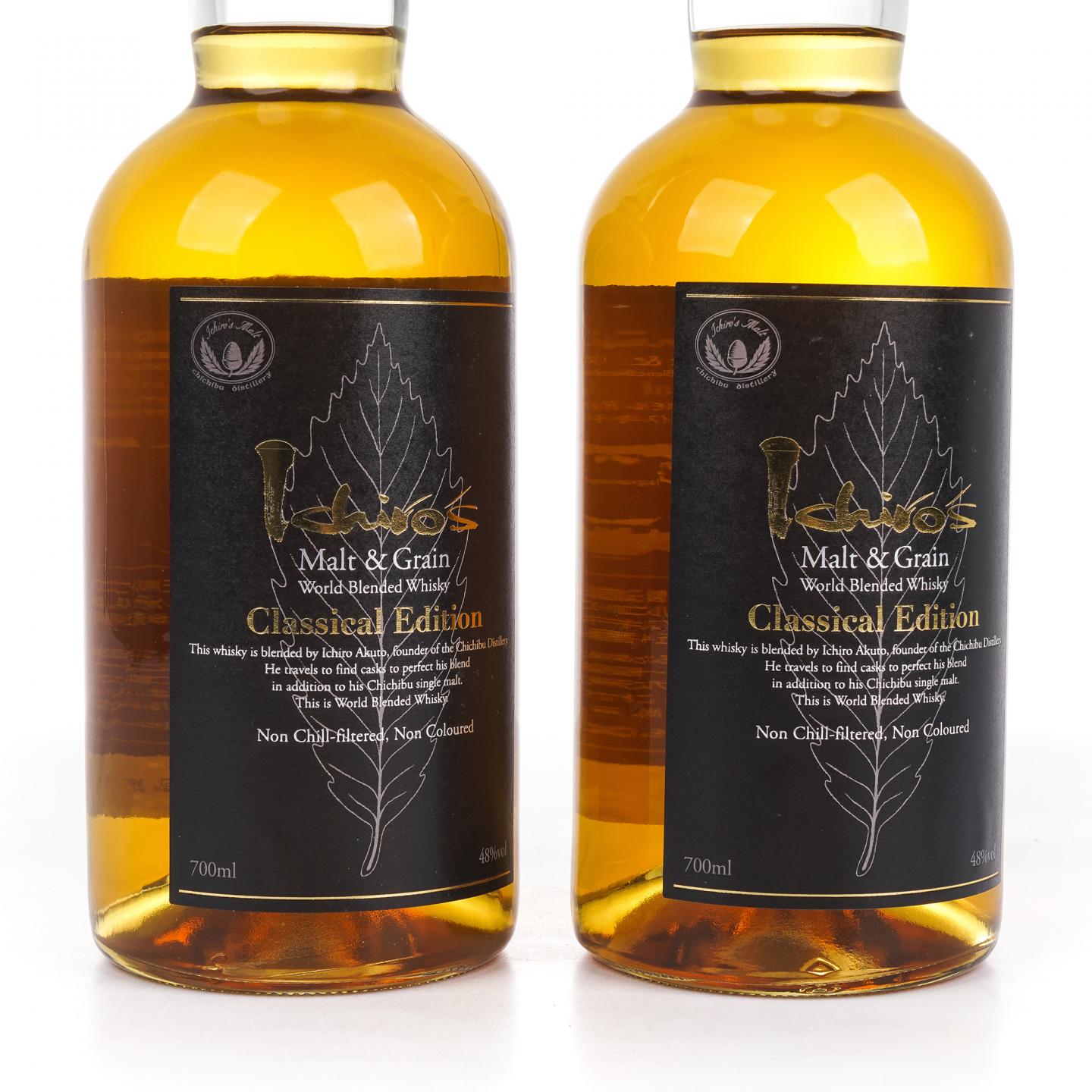 秩父 黑叶 Ichiro’s Malt & Grain Classical Edition 2支组