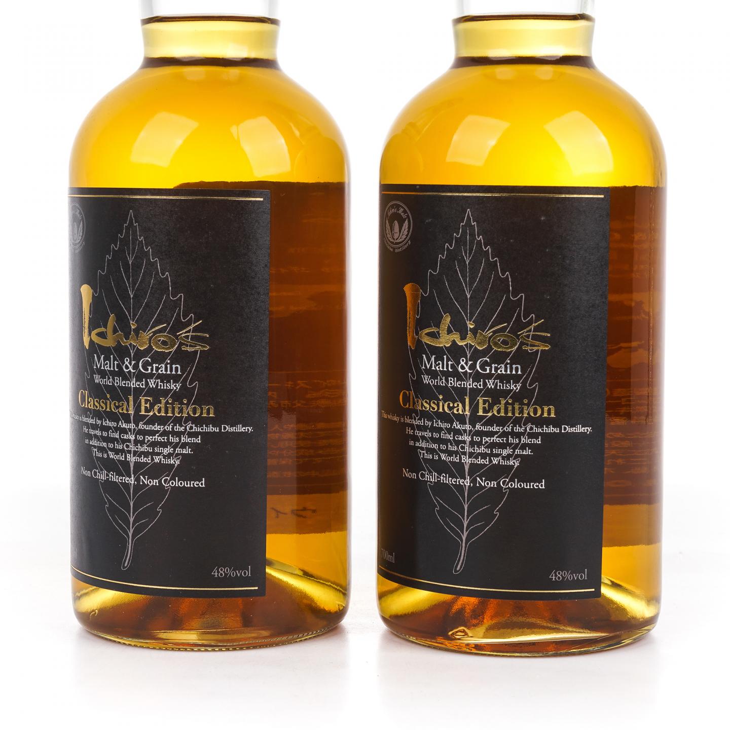 秩父 黑叶 Ichiro’s Malt & Grain Classical Edition 2支组