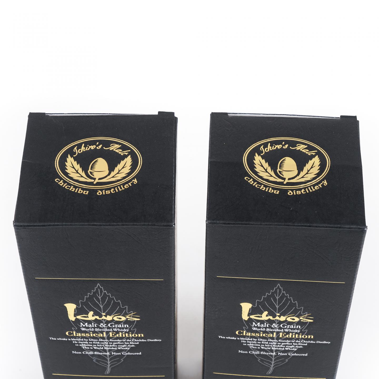 秩父 黑叶 Ichiro’s Malt & Grain Classical Edition 2支组