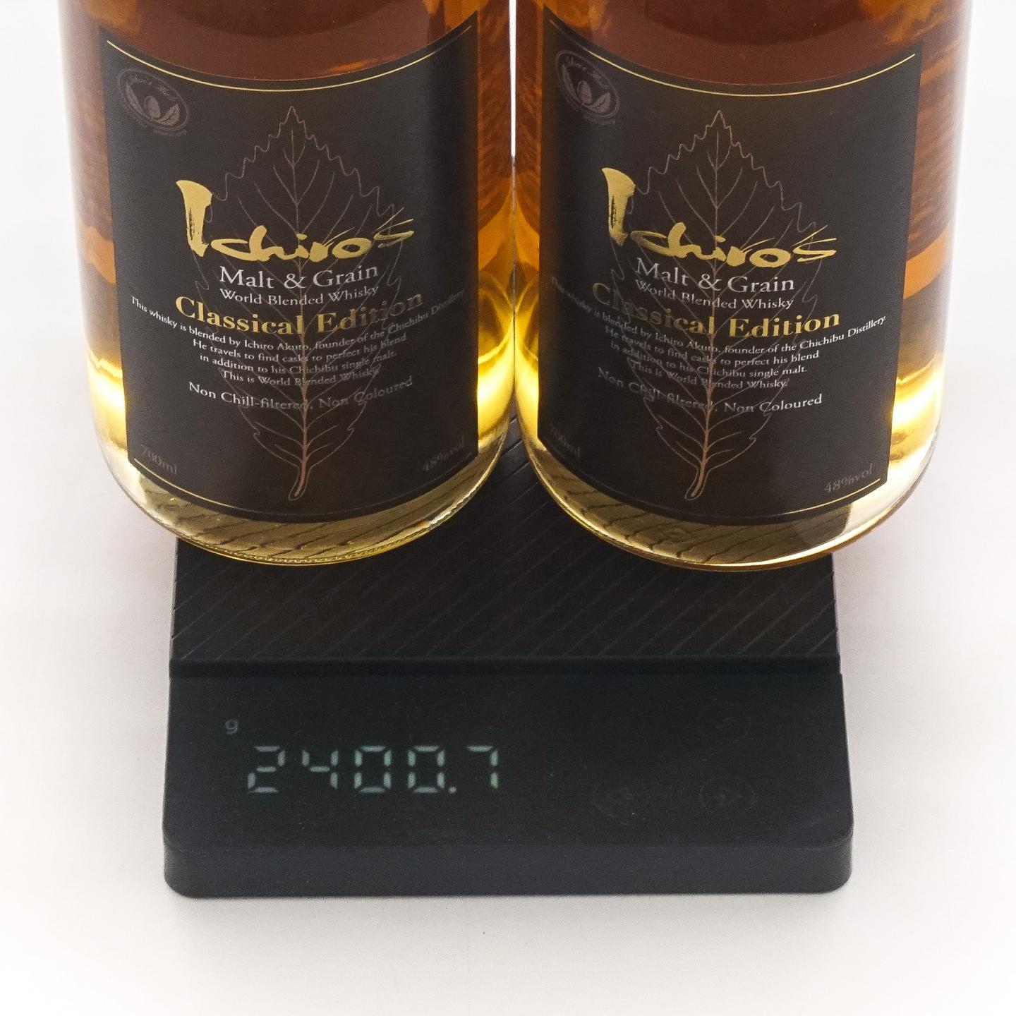 秩父 黑叶 Ichiro’s Malt & Grain Classical Edition 2支组