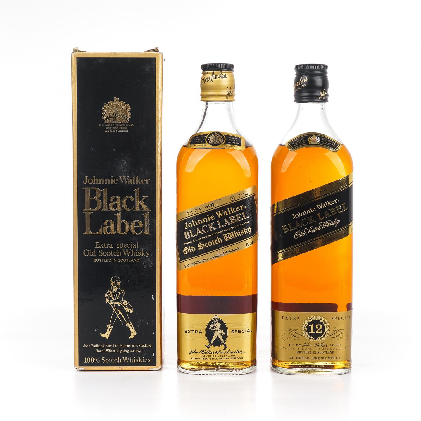 Johnnie Walker 尊尼获加 黑方/12年 750ml*2支组