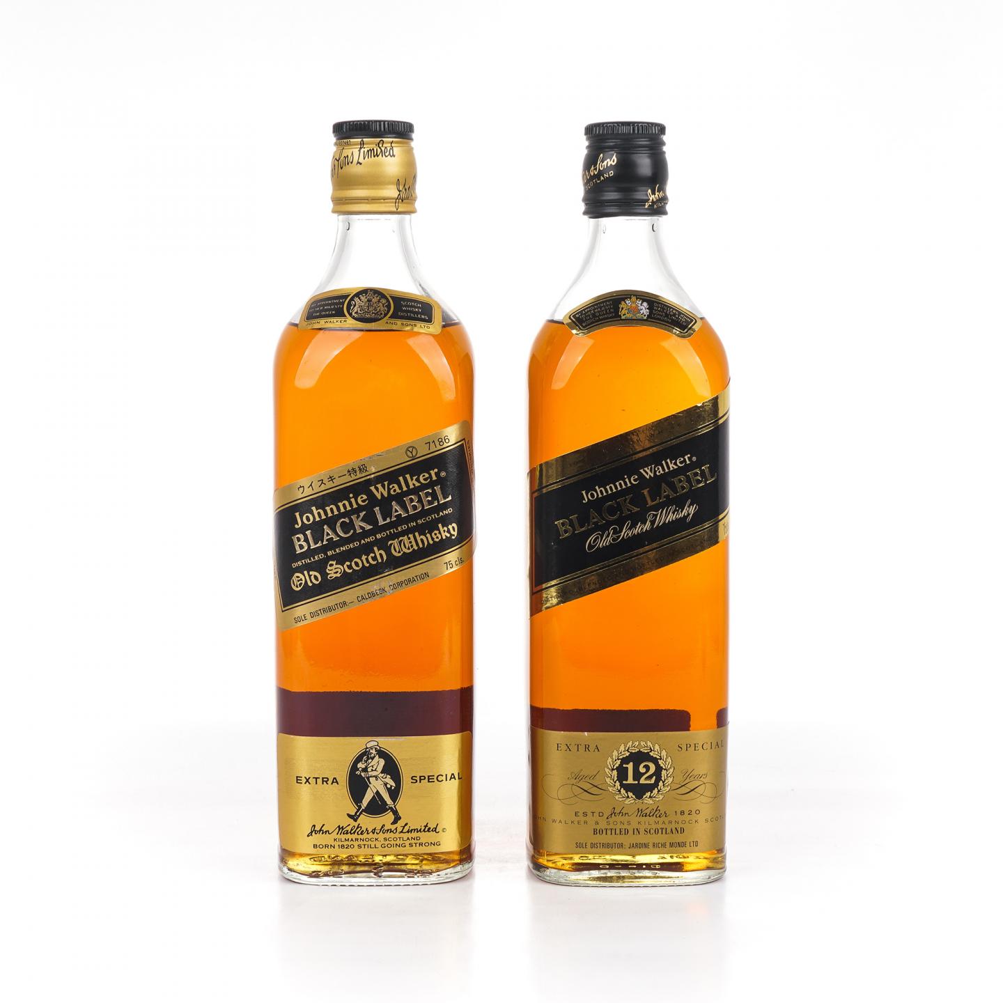 Johnnie Walker 尊尼获加 黑方/12年 750ml*2支组