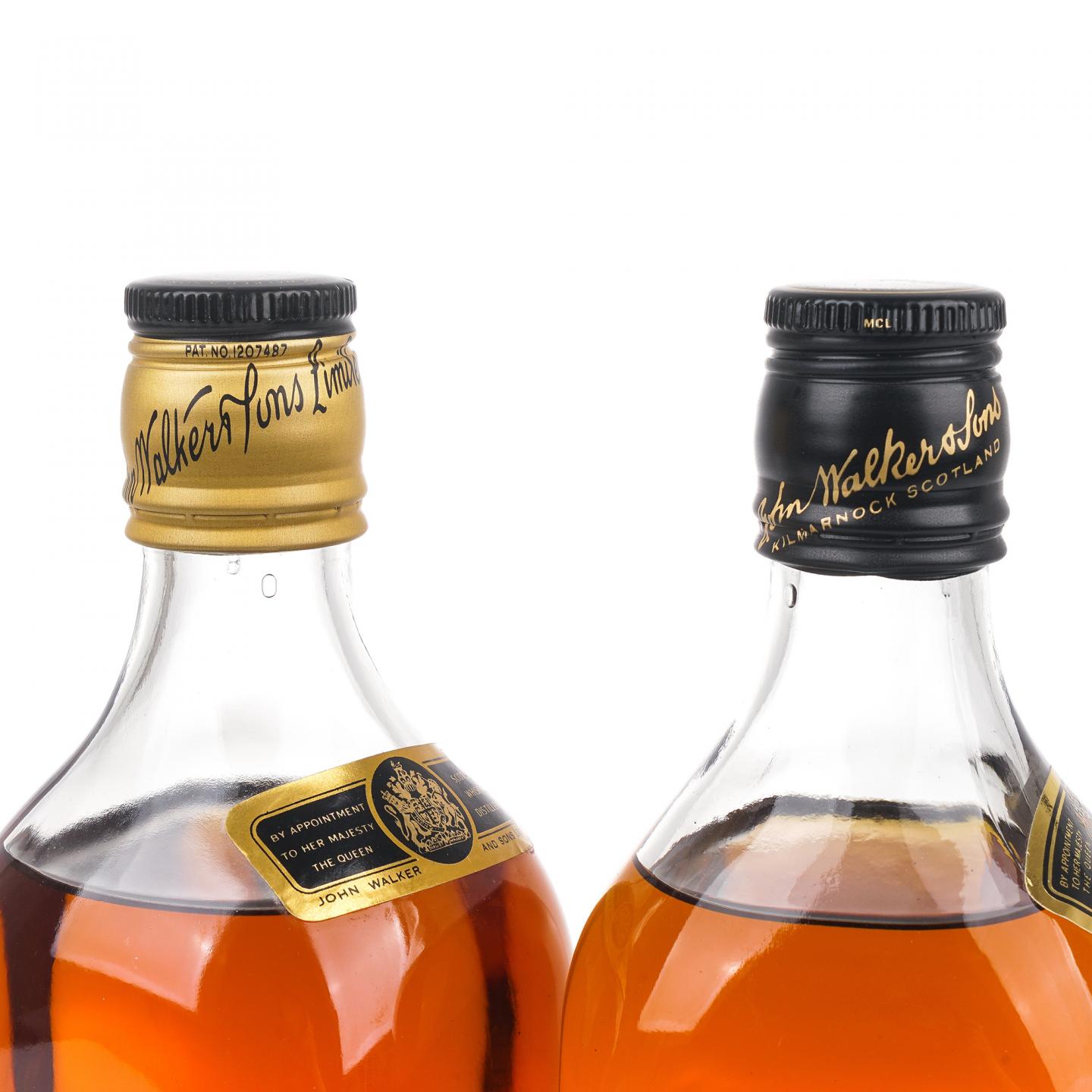 Johnnie Walker 尊尼获加 黑方/12年 750ml*2支组