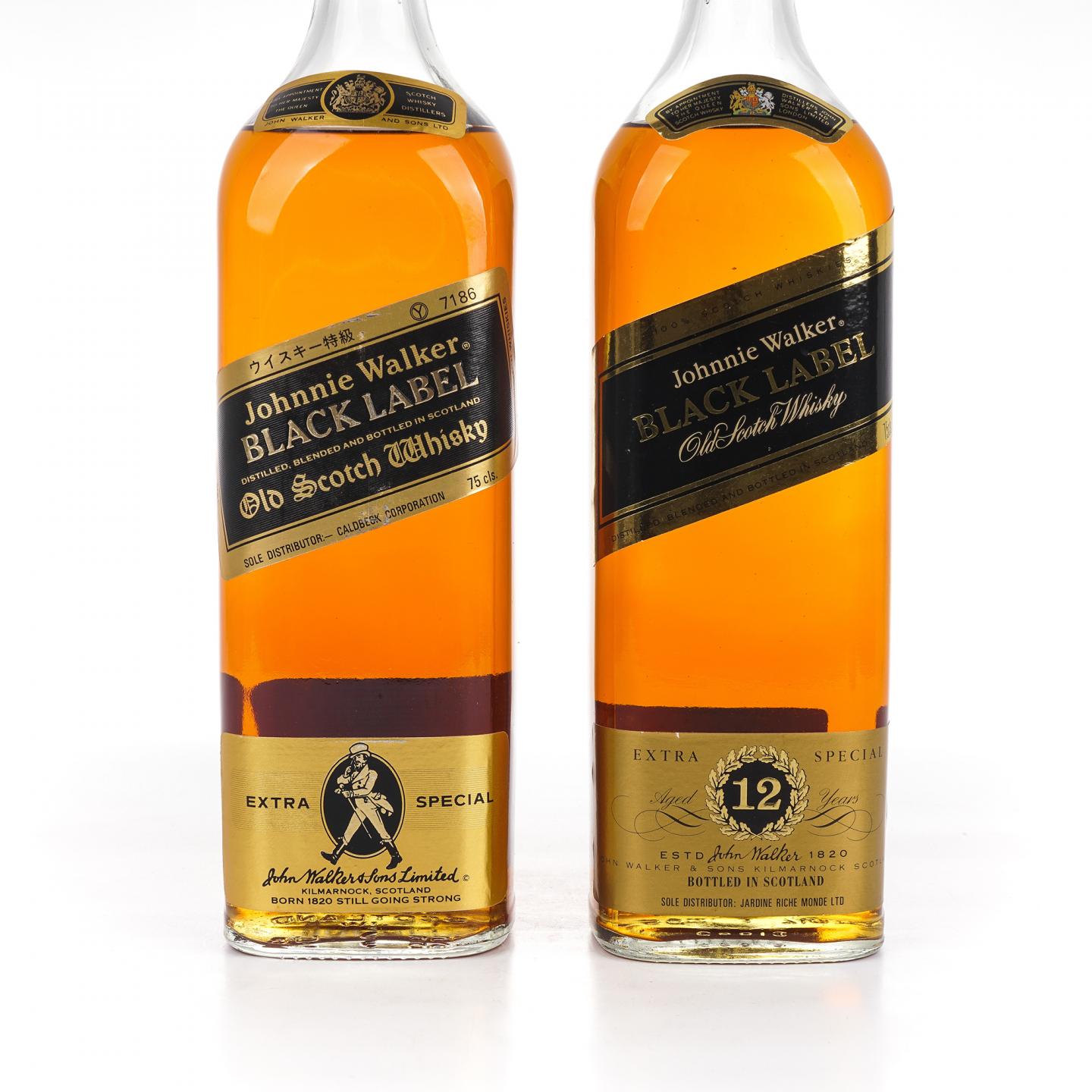 Johnnie Walker 尊尼获加 黑方/12年 750ml*2支组