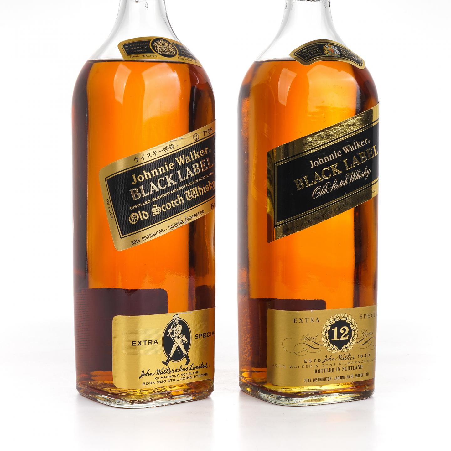Johnnie Walker 尊尼获加 黑方/12年 750ml*2支组