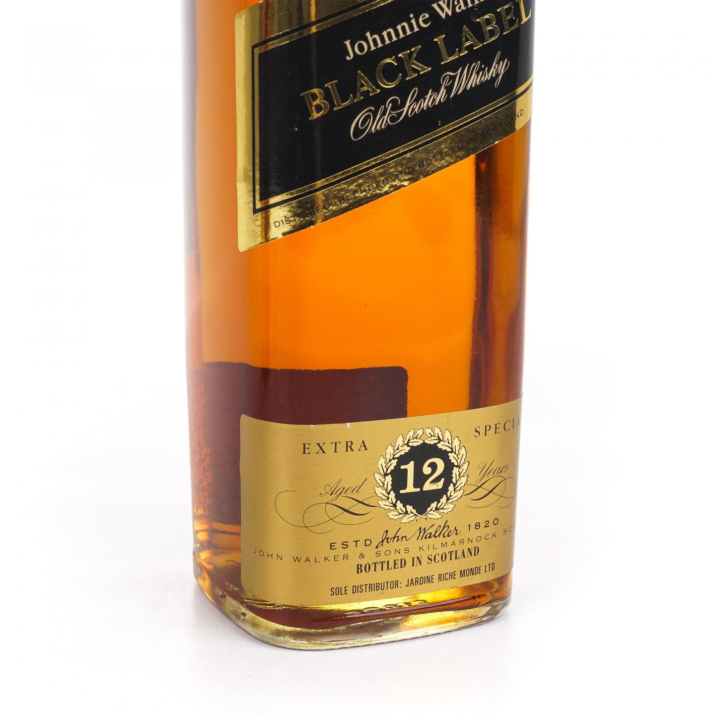 Johnnie Walker 尊尼获加 黑方/12年 750ml*2支组