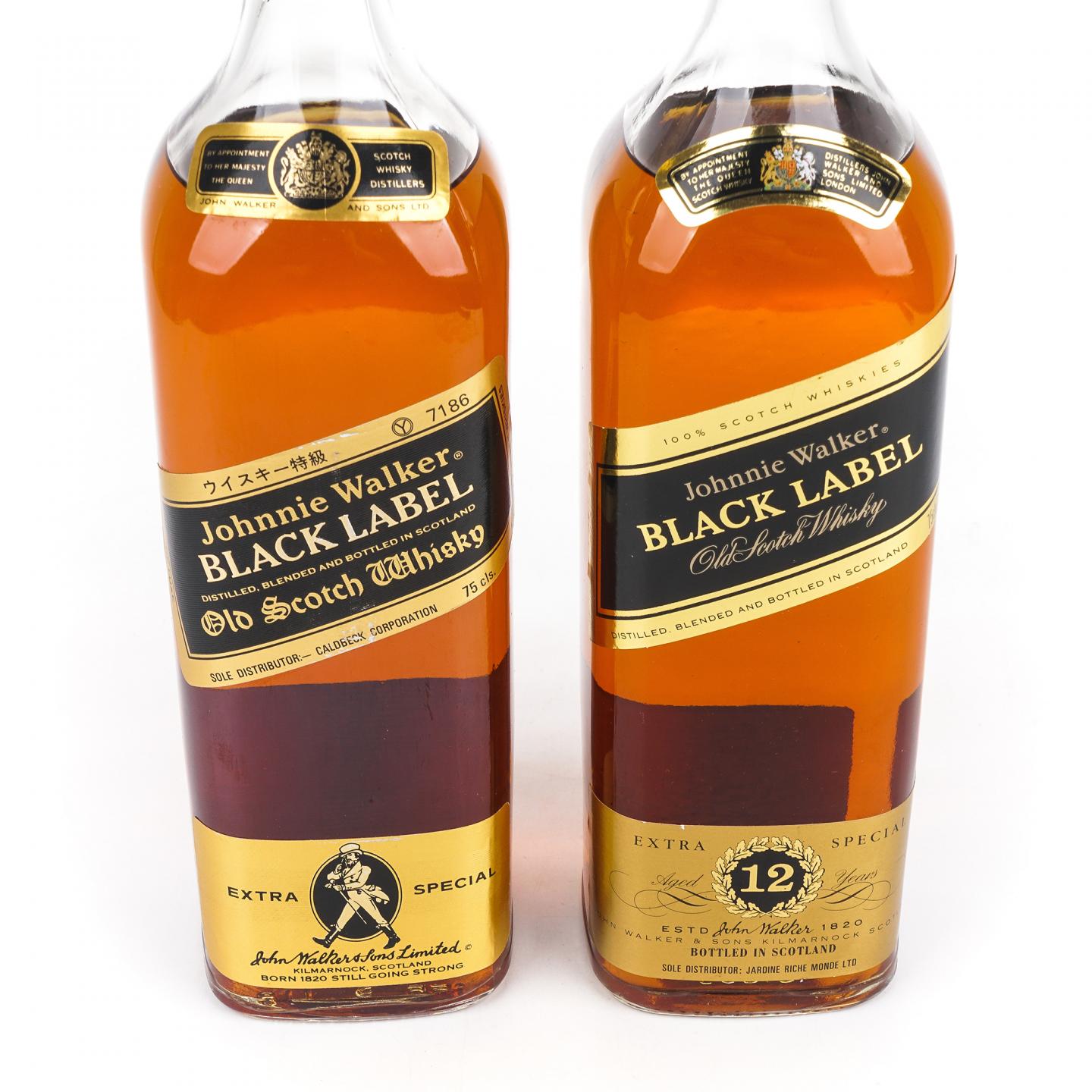 Johnnie Walker 尊尼获加 黑方/12年 750ml*2支组