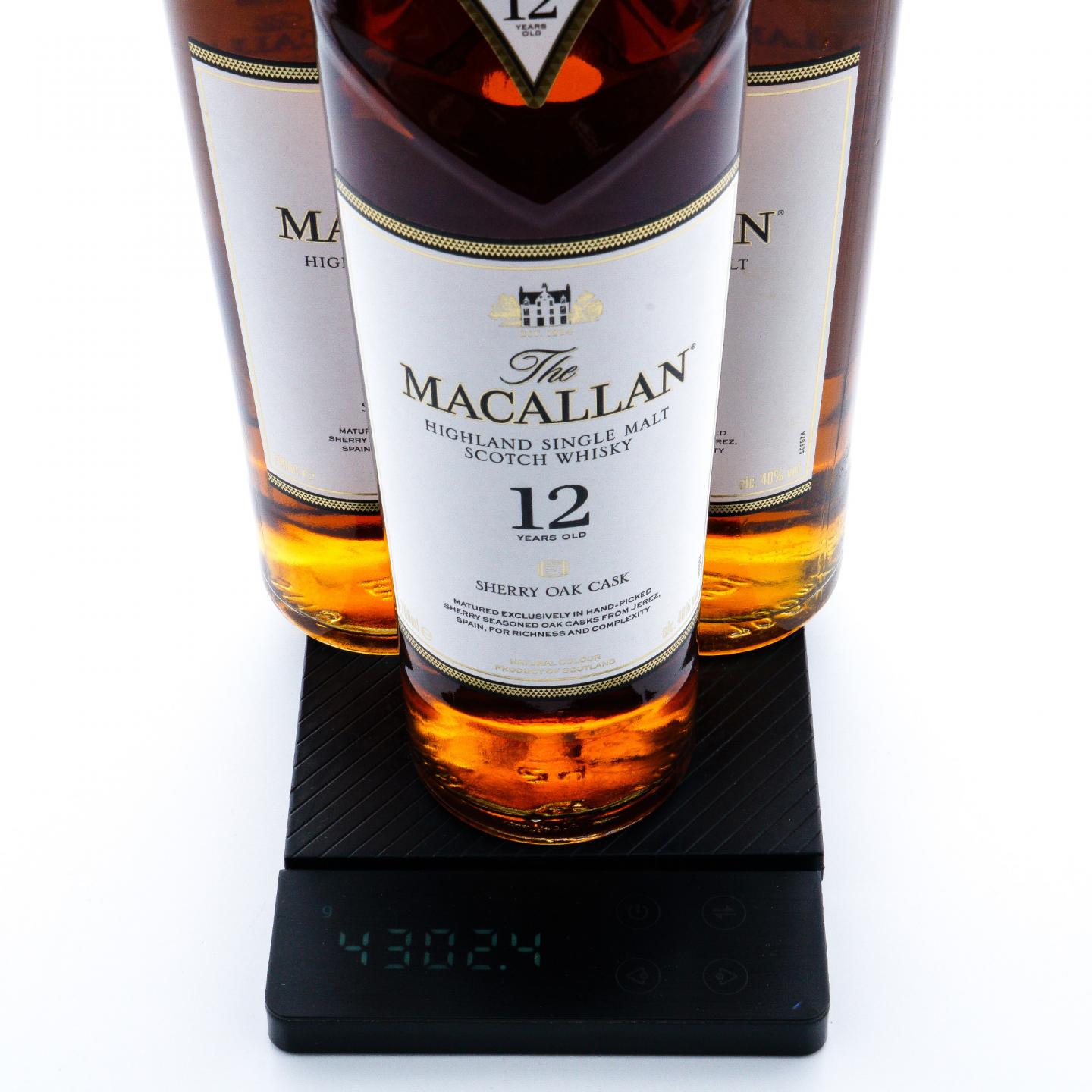Macallan 麦卡伦 12年 雪莉桶 3瓶组