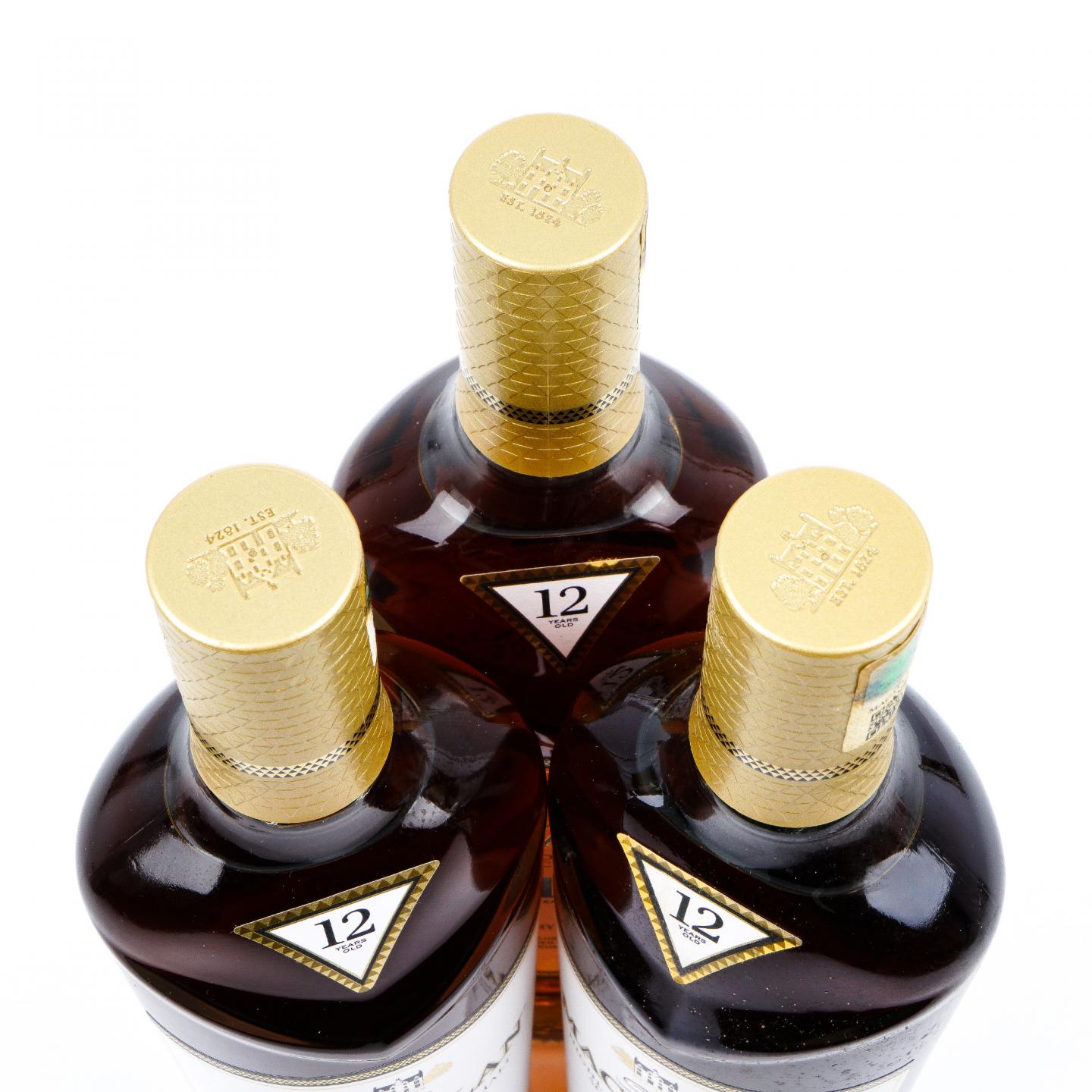 Macallan 麦卡伦 12年 雪莉桶 3瓶组*700ml