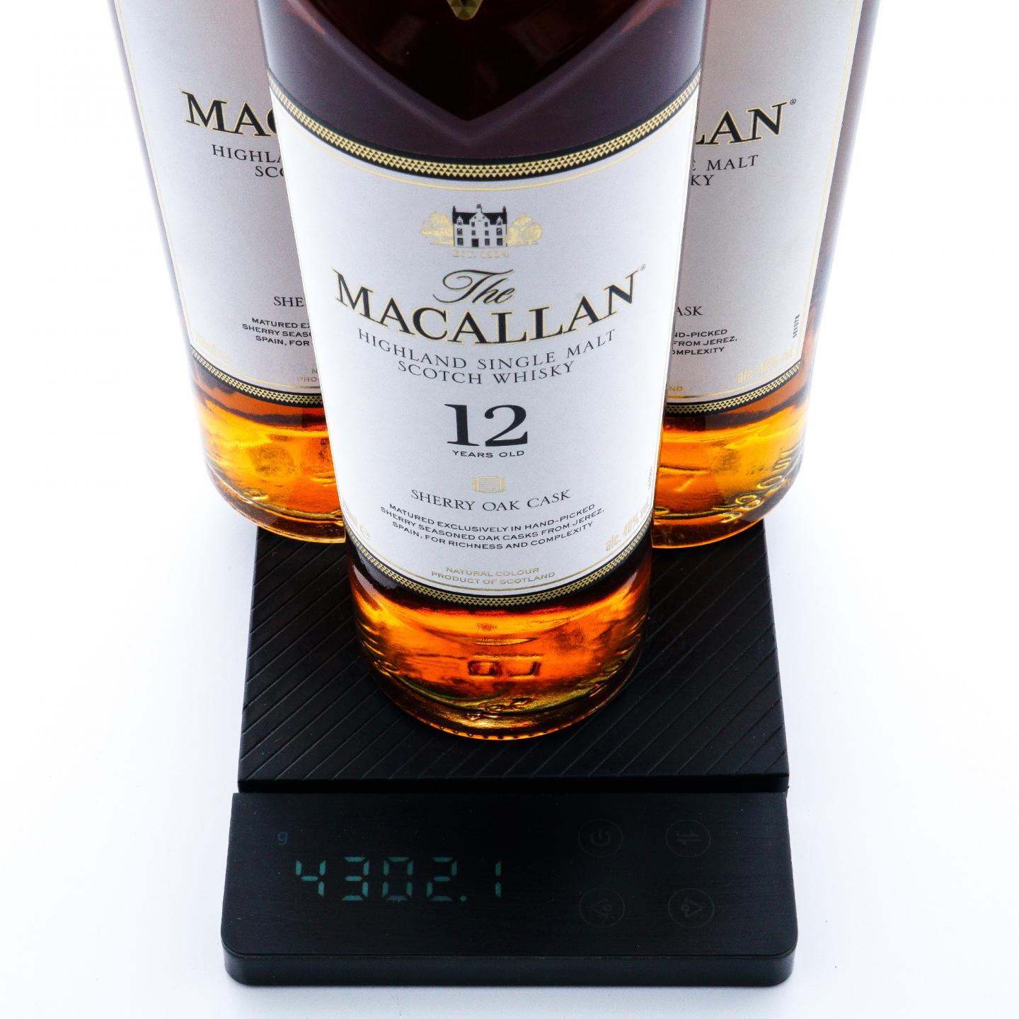 Macallan 麦卡伦 12年 雪莉桶 3瓶组*700ml