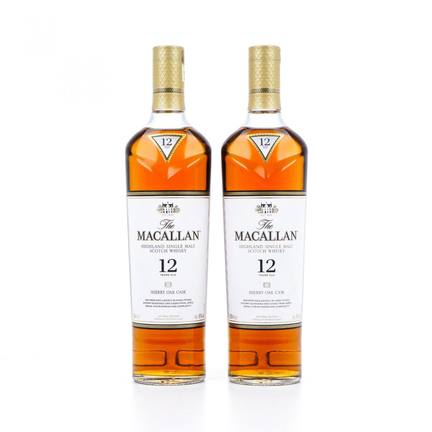 Macallan 麦卡伦 12年 经典雪莉桶系列 2瓶组