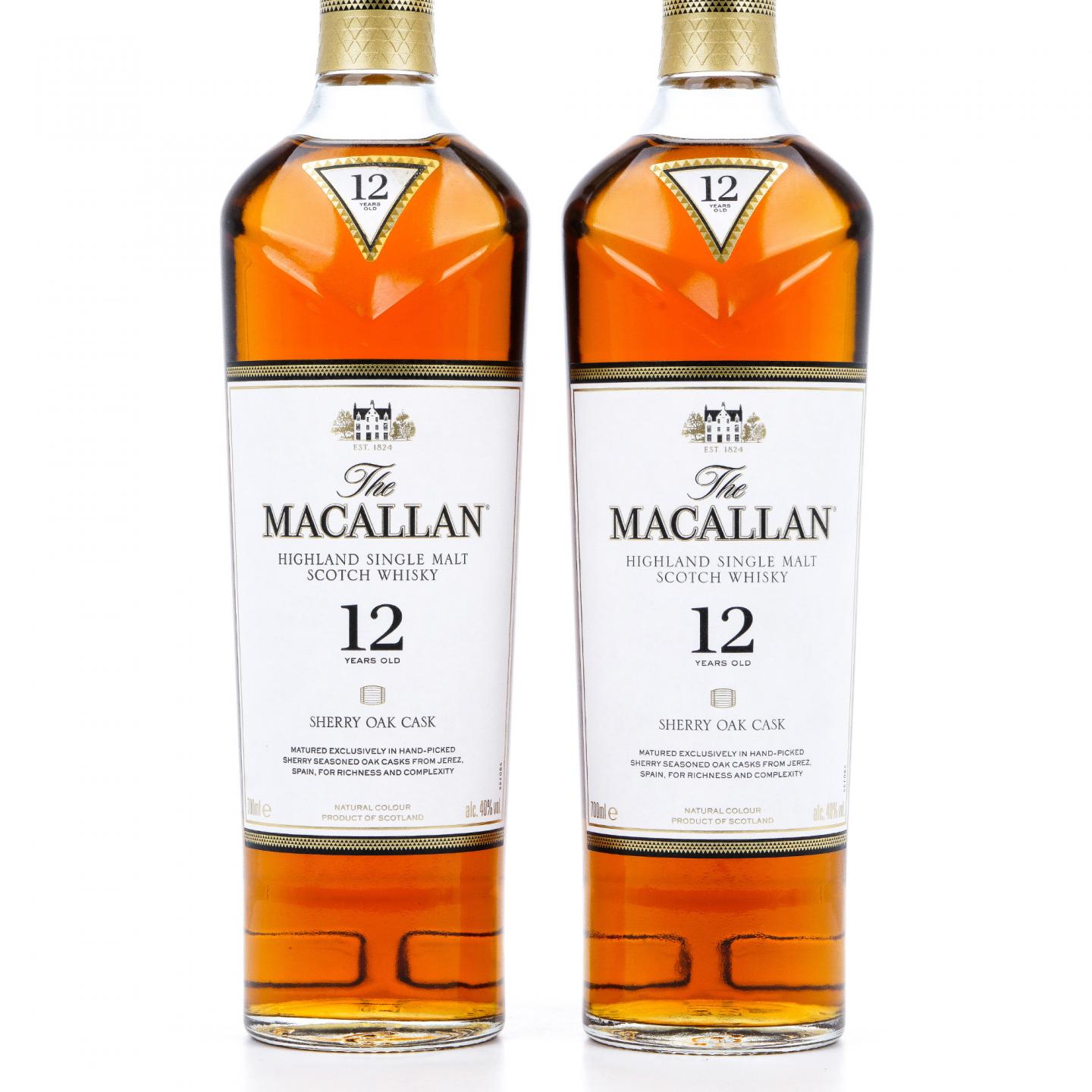 Macallan 麦卡伦 12年 经典雪莉桶系列 2瓶组