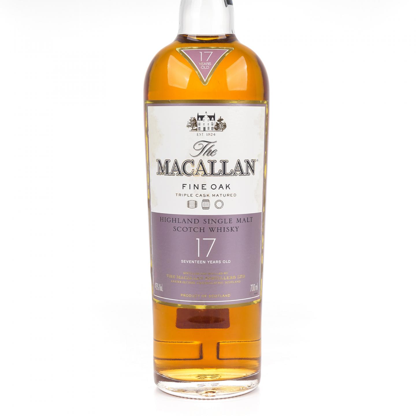 Macallan 麦卡伦 17年 Fine Oak