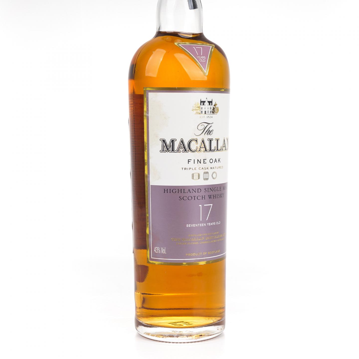 Macallan 麦卡伦 17年 Fine Oak