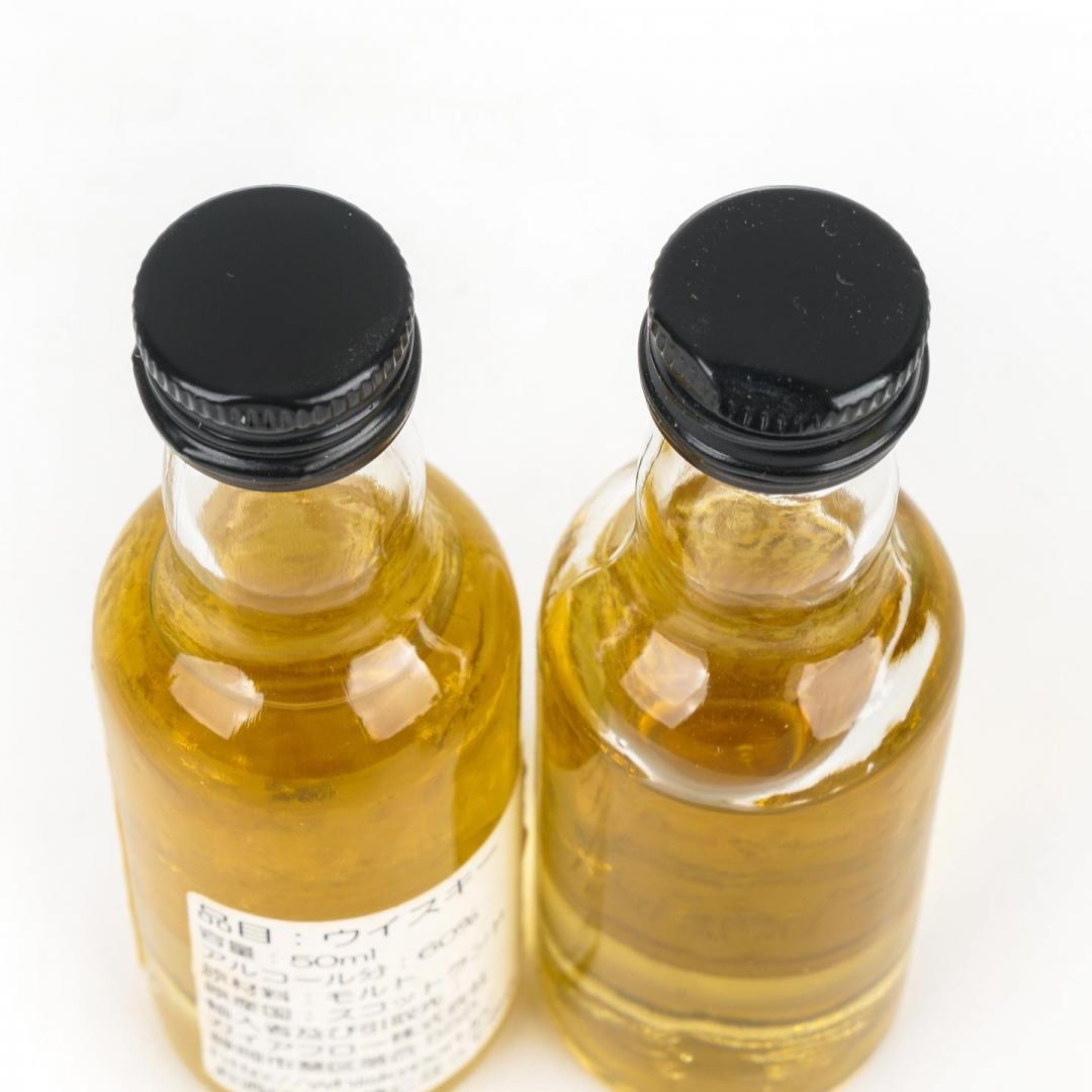 【别致套装】克里尼利基1989-2003/麦卡伦1990-2003/本尼维斯1992-2003/阿贝 2004/里爵1992-2002 13/13/11/约10年/10年单桶单一麦芽威士忌5只组 60.6/55/59.6/61.6/45% 50mlx5