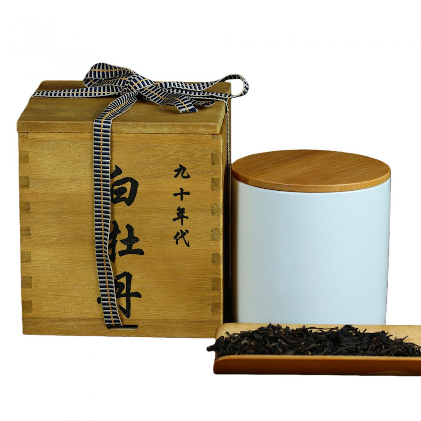 1990年代 白牡丹 一罐 约100克 干仓