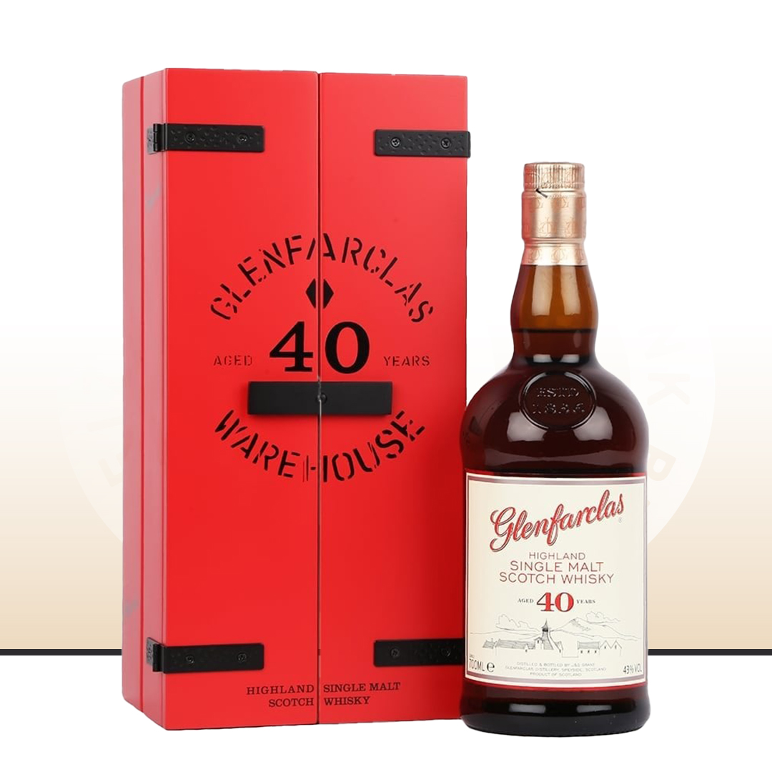 【深邃雪莉】Glenfarclas 格兰花格40年2022雪莉桶 单一麦芽威士忌