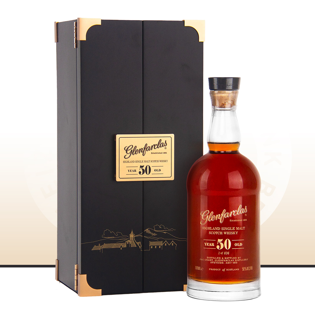 【极致雪莉】Glenfarclas 格兰花格50年2020雪莉桶 单一麦芽威士忌