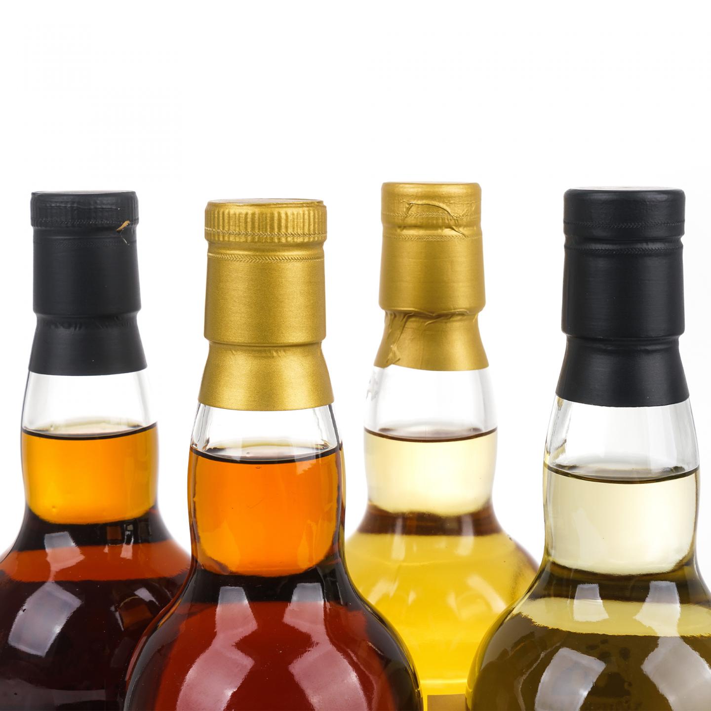 本尼维斯 12年/里爵 22年/雅伯莱 11年/布纳哈本 12年 通俗水浒传豪杰系列 4瓶组*700ml