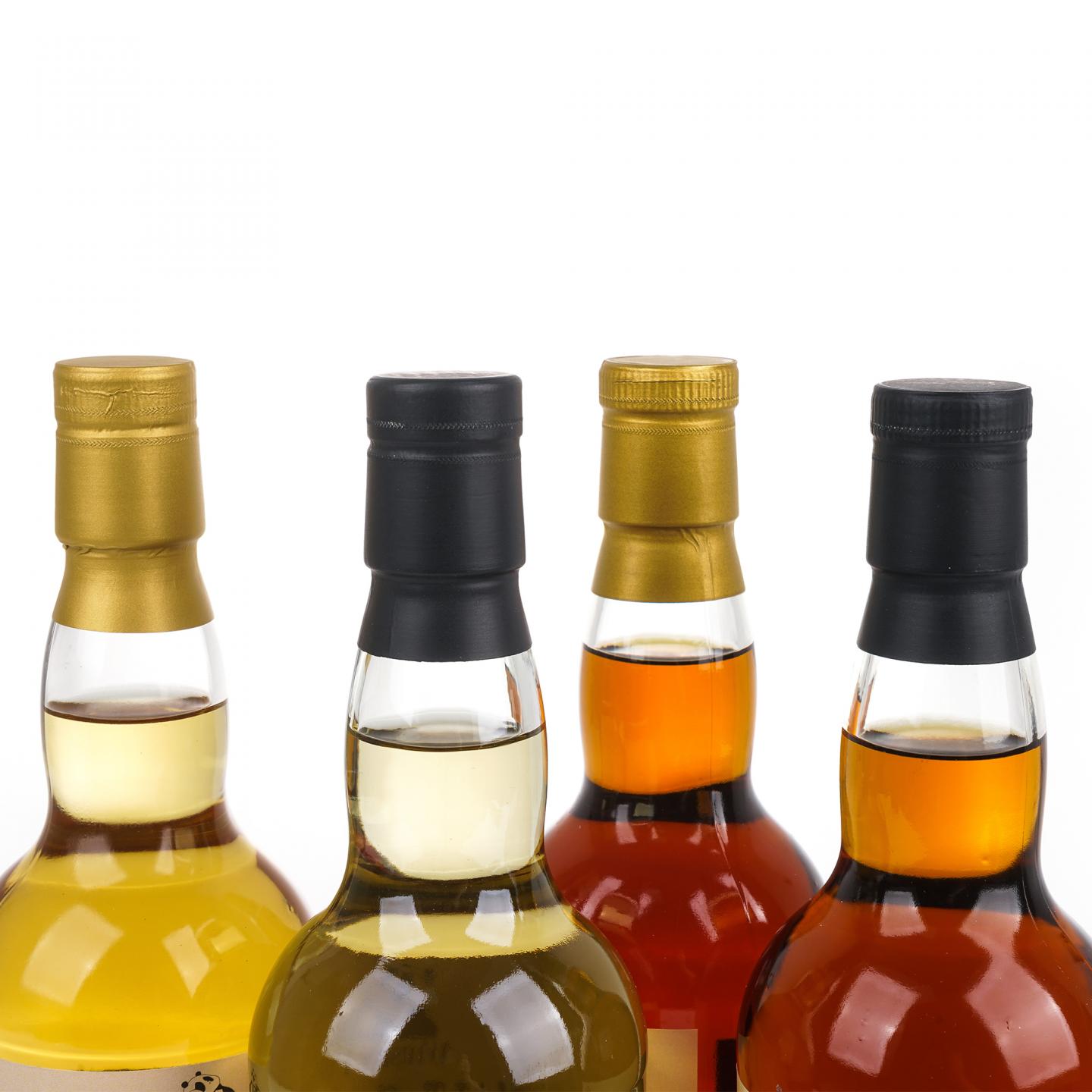 本尼维斯 12年/里爵 22年/雅伯莱 11年/布纳哈本 12年 通俗水浒传豪杰系列 4瓶组*700ML