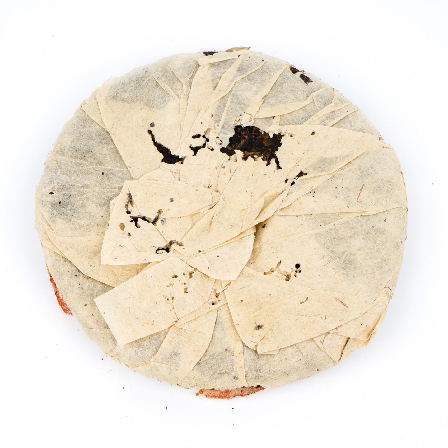 2001年 云南勐海茶厂 班章青贡饼“小白菜” 235g 干仓