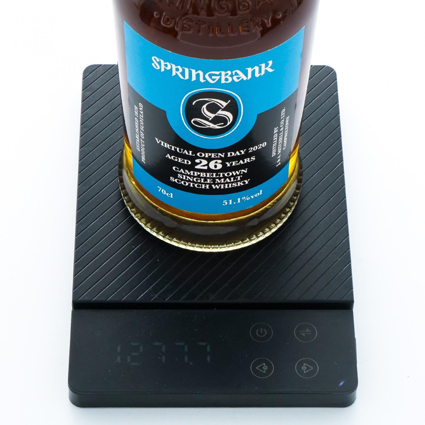 Springbank 云顶 26年 Virtual Open Day 2020