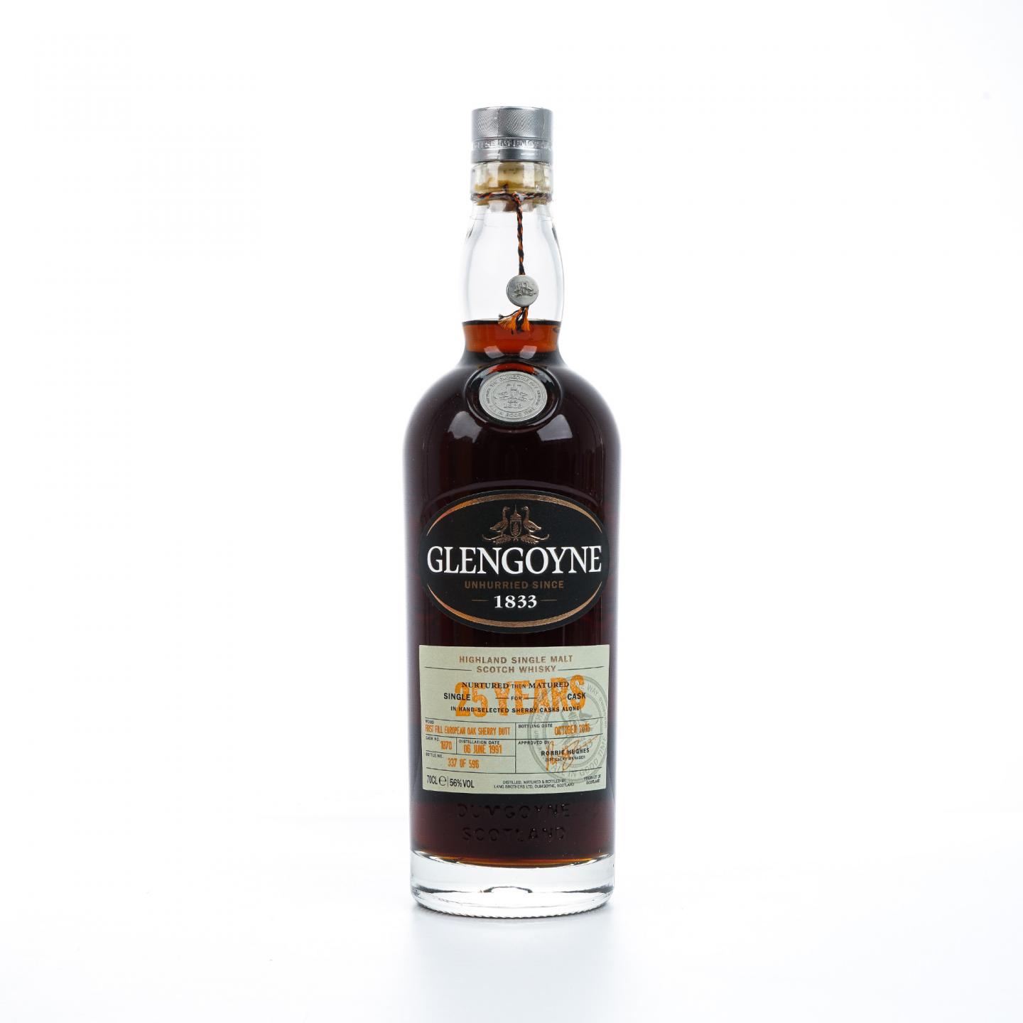 Glengoyne 格兰哥尼 25年 1991-2016 雪莉桶#1870