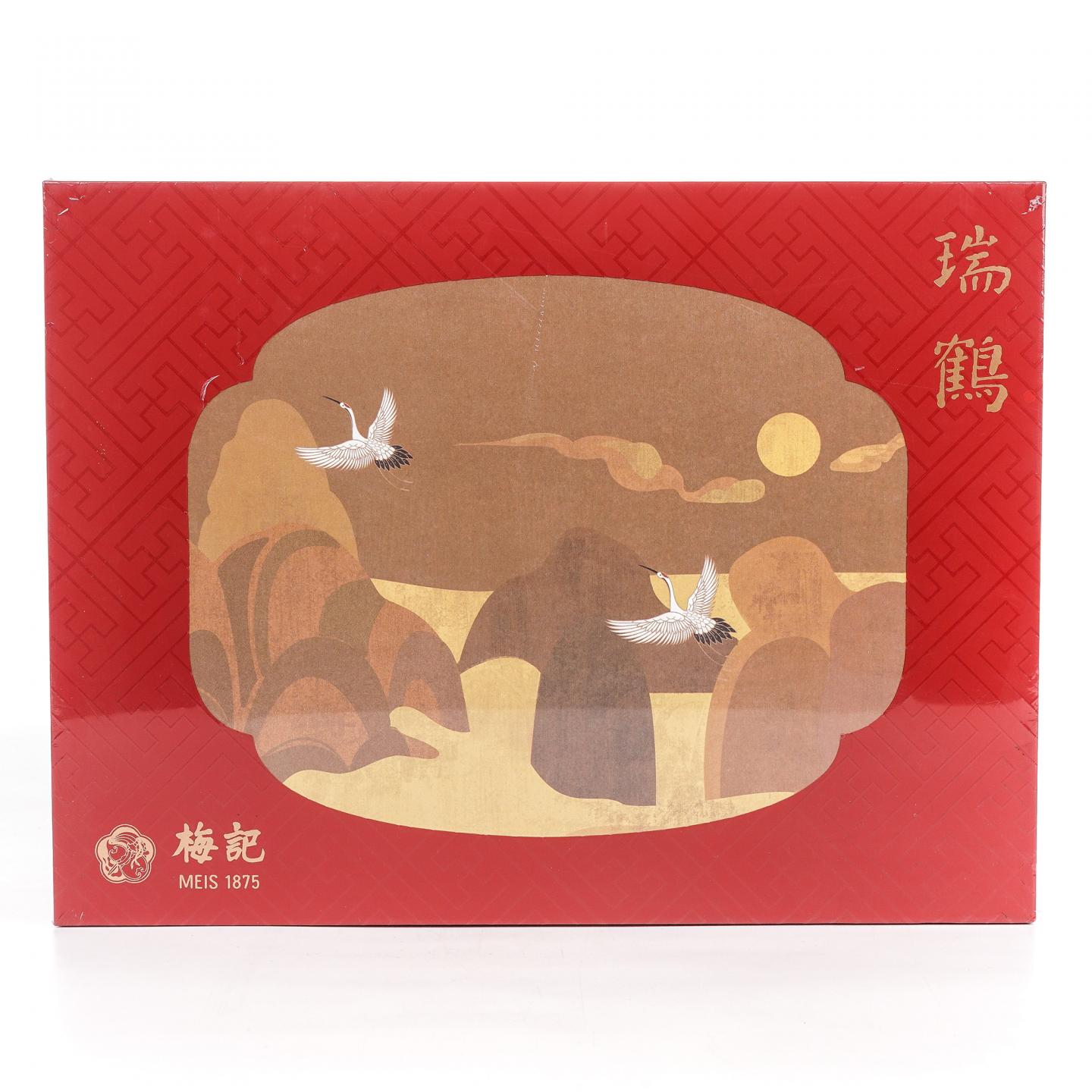 1990年代 梅记 瑞鹤 三合一老茶礼盒（乌龙茶）250克